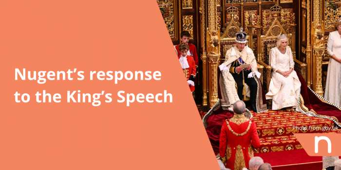 Nugent's response to the King's Speech